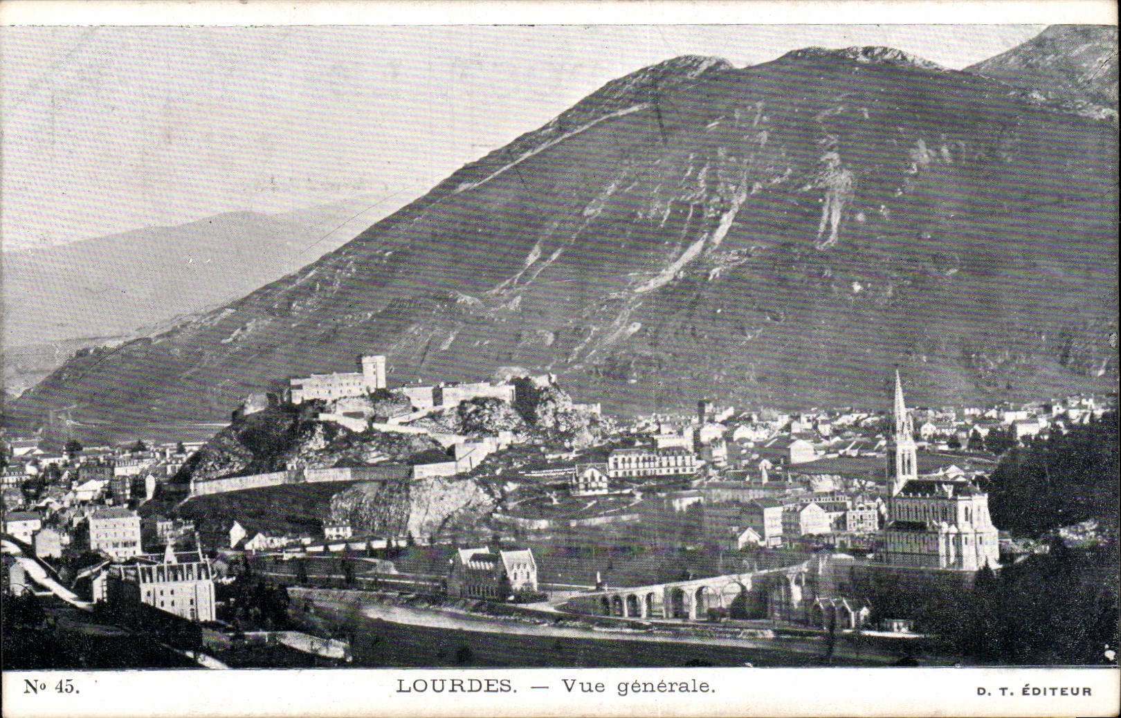 CPA Lourdes Vue generale