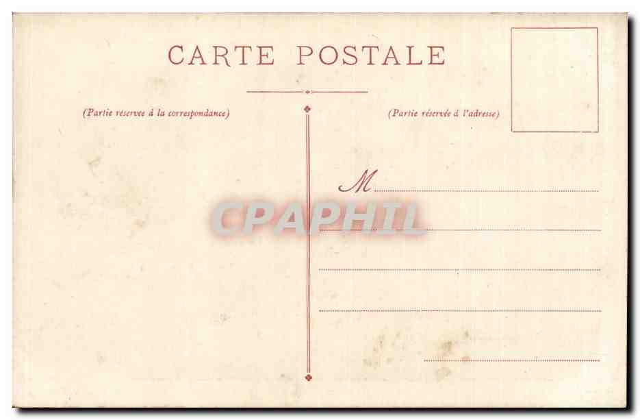 CPA Lourdes Vue generale — Verso