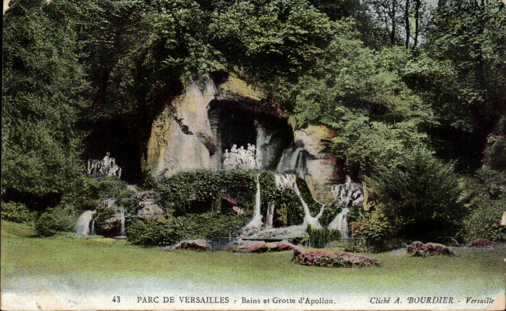 CPA Parc de Versailles Bains et grotte d Apollon 