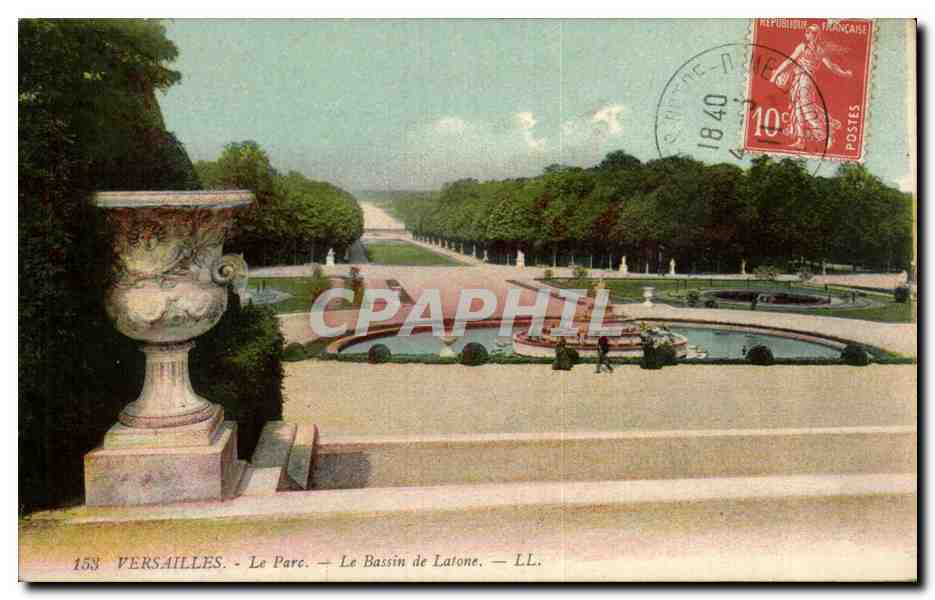 CPA Parc de Versailles Bassin de Latone 