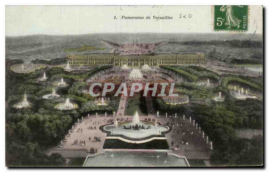 CPA Versailles Panorama 