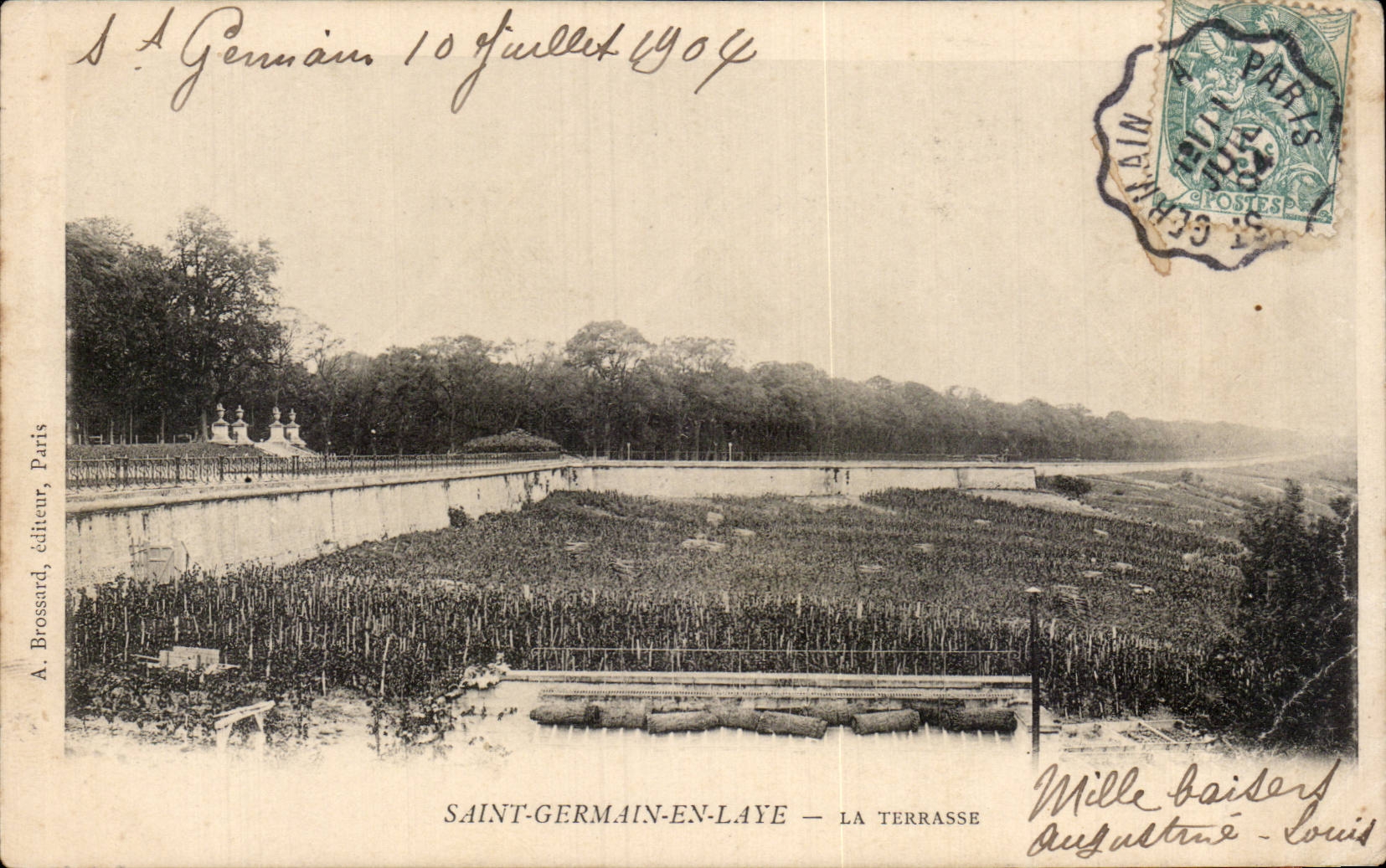 CPA Saint Germain en Laye La terrasse