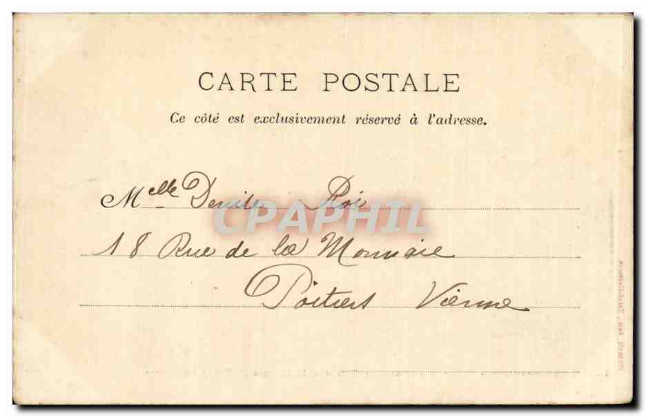 CPA Saint Germain en Laye Eglise renfermant le tombeau de Jacques II Roi d Angleterre — Verso