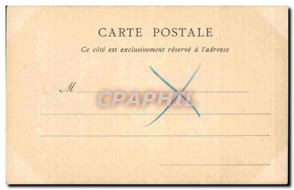 CPA Betharram Vieux pont sur le Gave — Verso