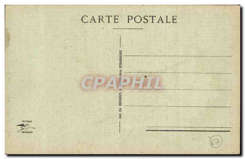 Strasbourg - La Cathédrale illuminée - 14 Juillet 1919 — Reverso