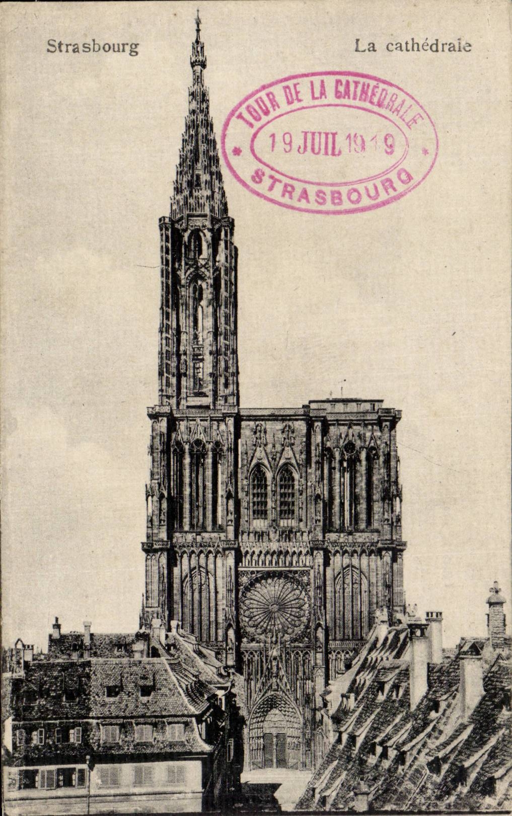 CPA Strasbourg La cathedrale