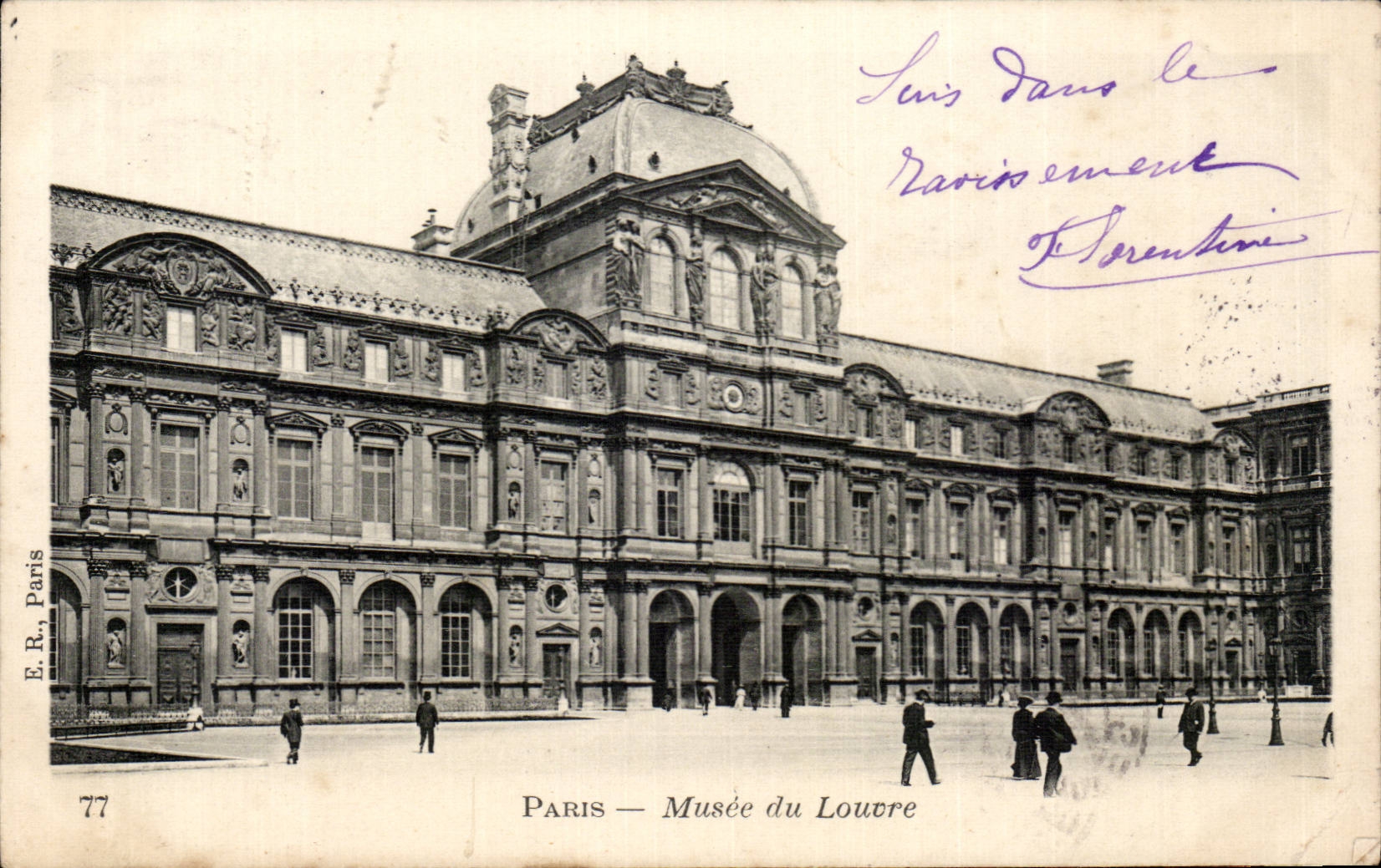 CPA Paris Musee du Louvre
