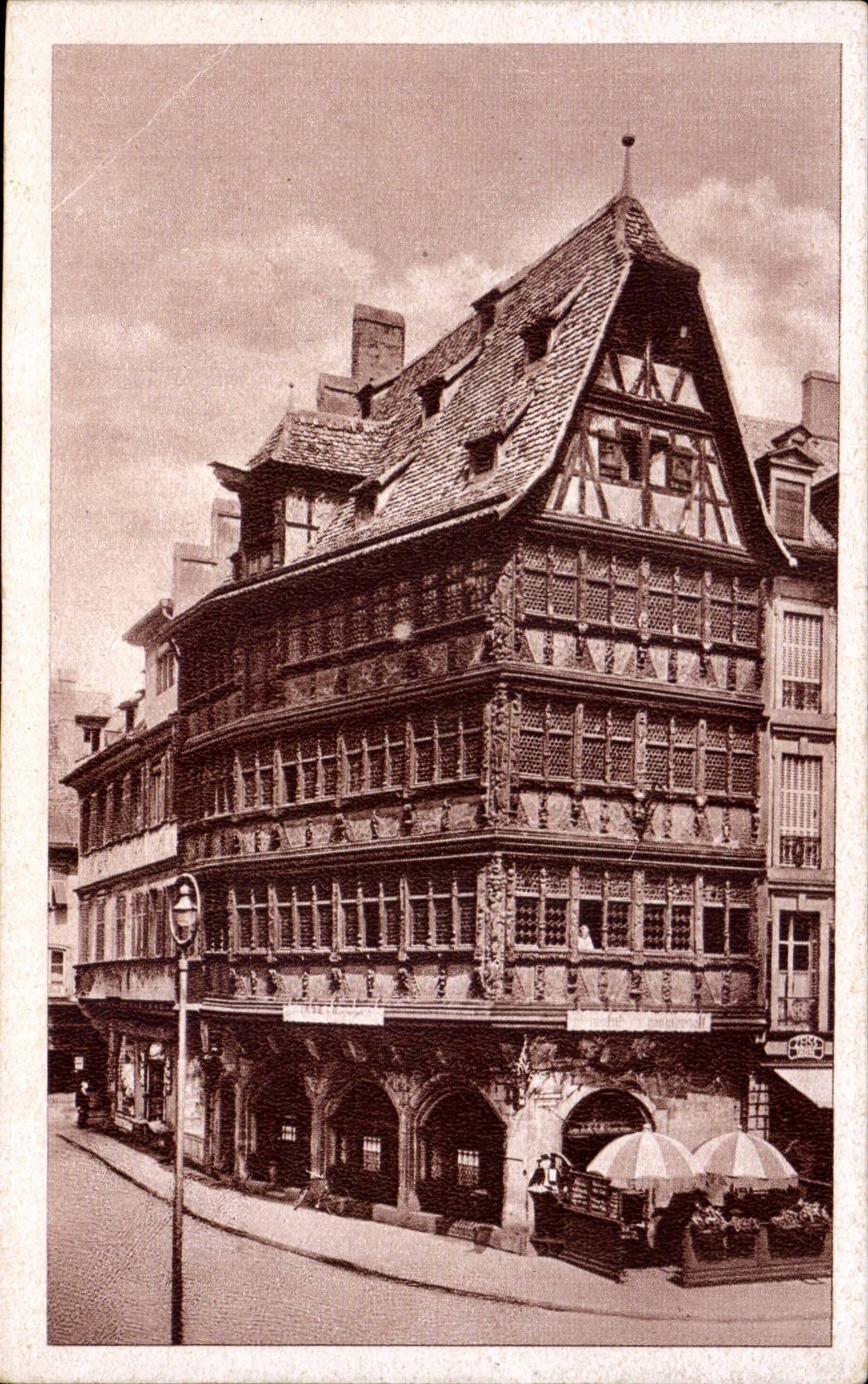 CPA Strasbourg Maison Kammerzell