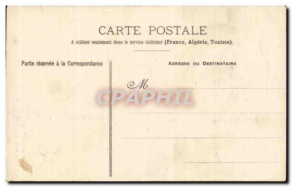 CPA Le Mont Dore la grande cascade — Verso