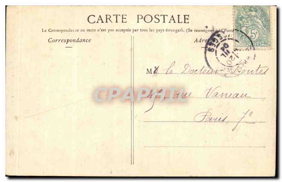 Gérardmer — Le Pont des Fées — Lib. Léonie Gérardmer - 1904 — Reverso