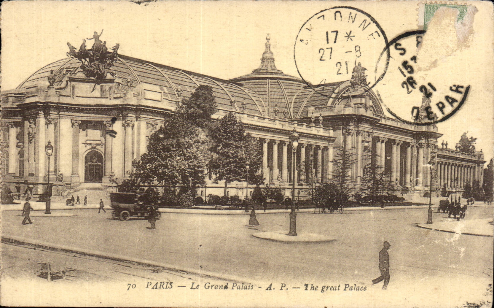 CPA Paris le Grand palais