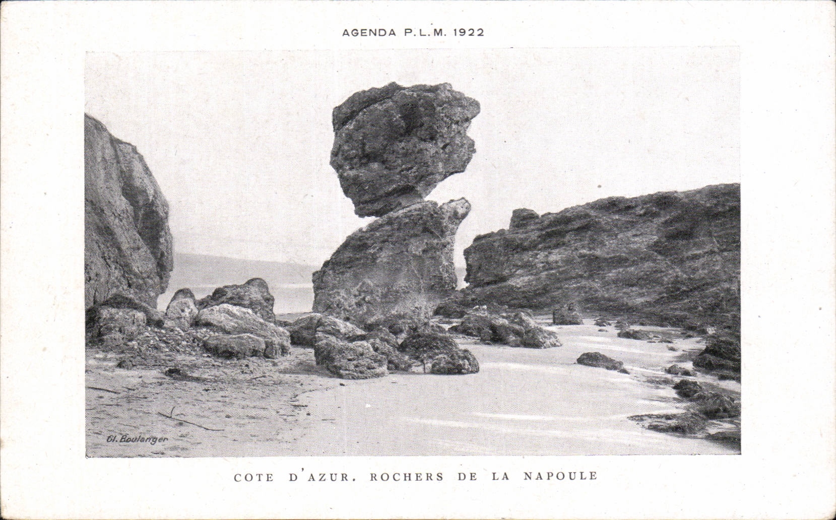 CPA Cote d azur Rochers de la Napoule