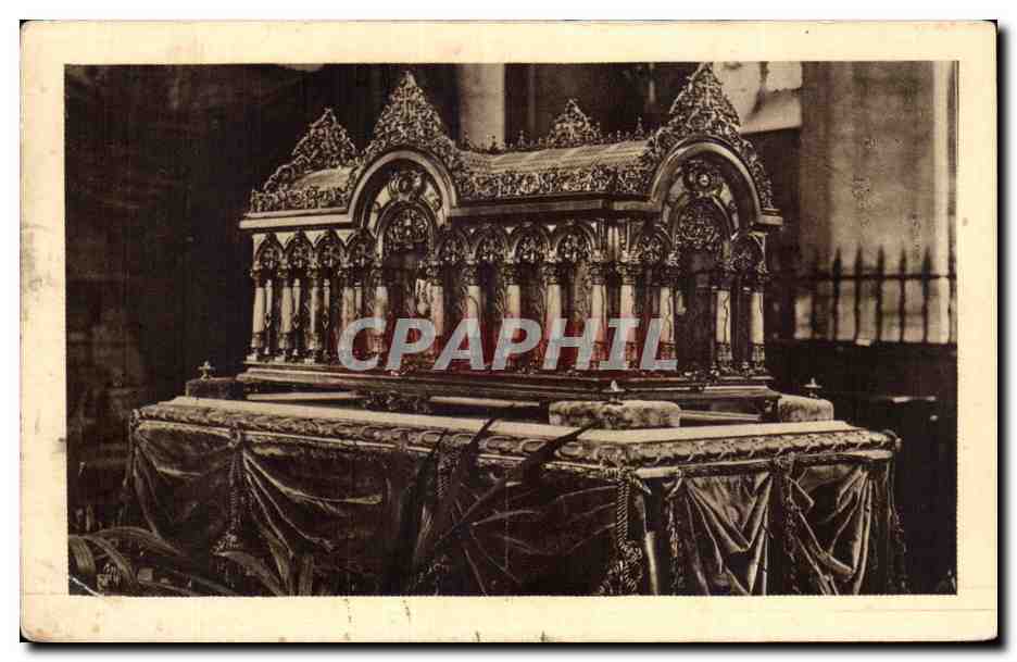 CPA Petite chasse de vermeil offerte par le Bresil Sainte Therese de l enfant Jesus 
