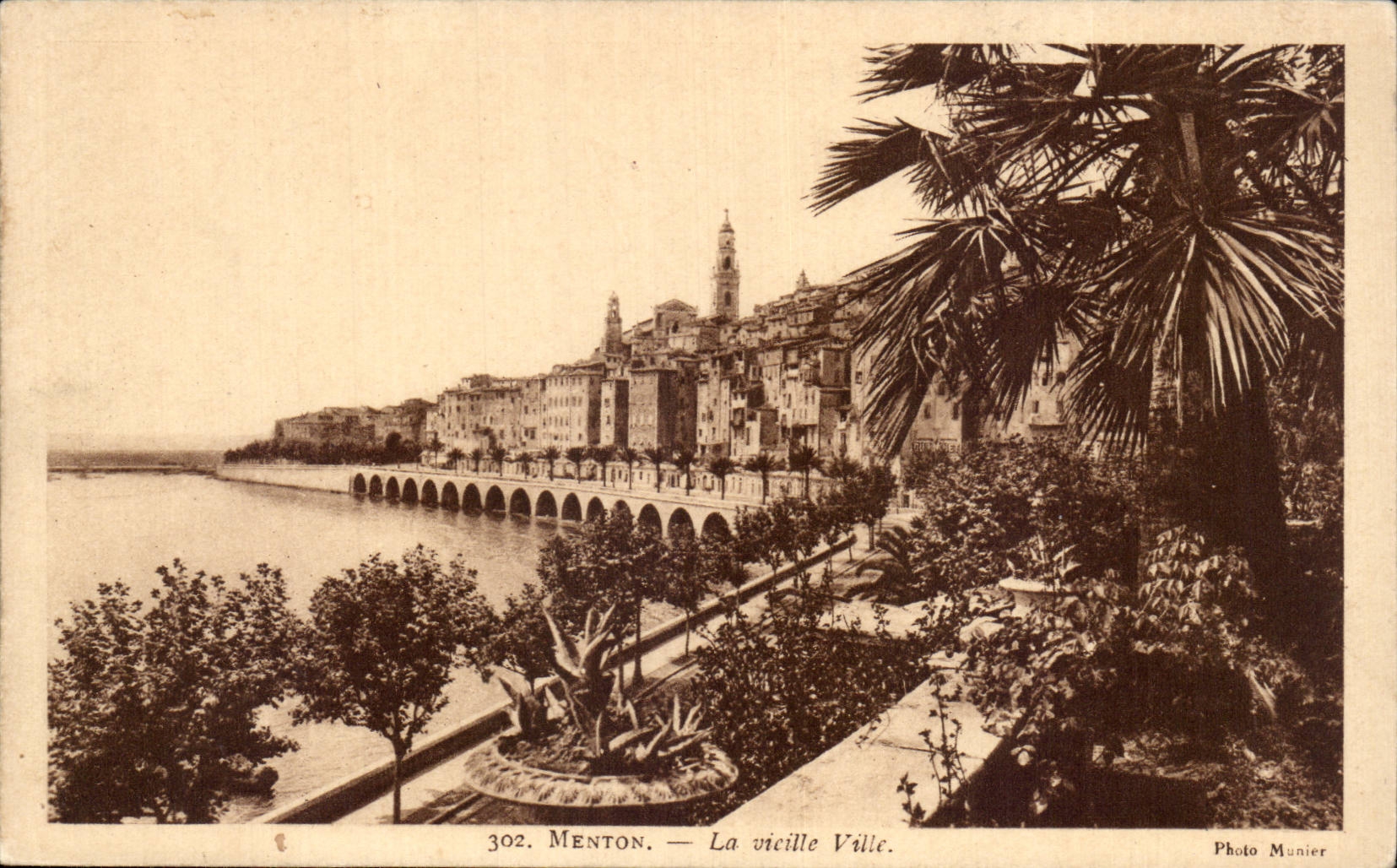 CPA Menton La vieille ville