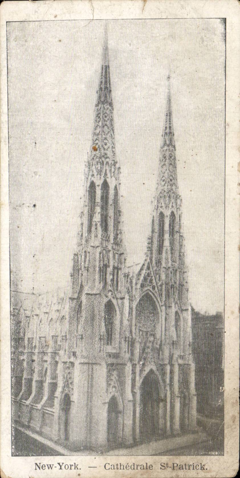 CPA Etats Unis New York Cathedrale St Patrick
