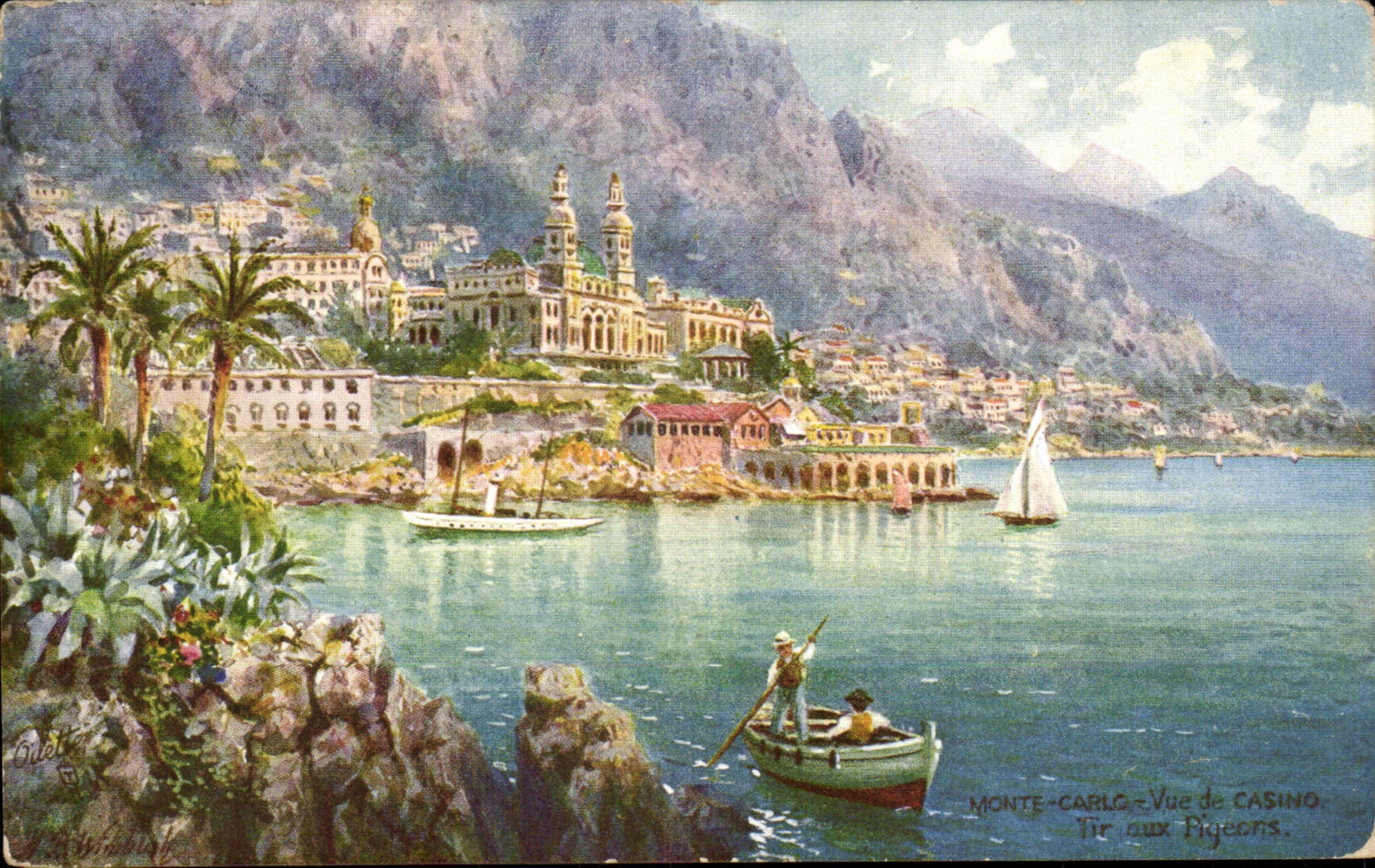 CPA Monaco Monte Carlo Vue du casino