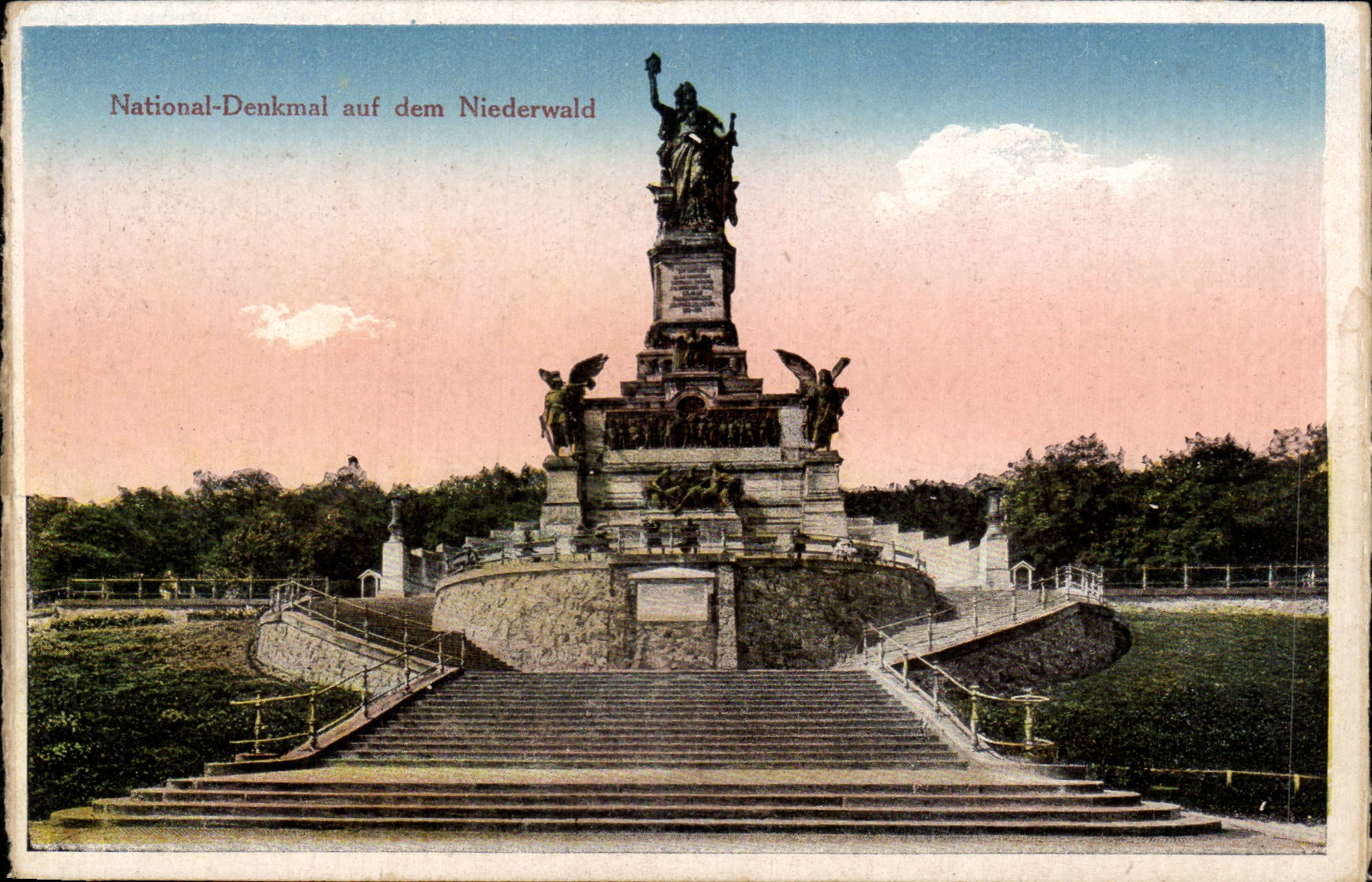 CPA National Denkmal auf dem niederwald