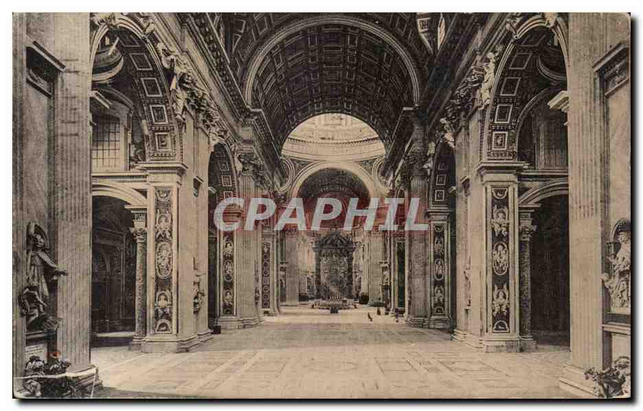 CPA Italie Italia Roma Chiesa di S Pietro