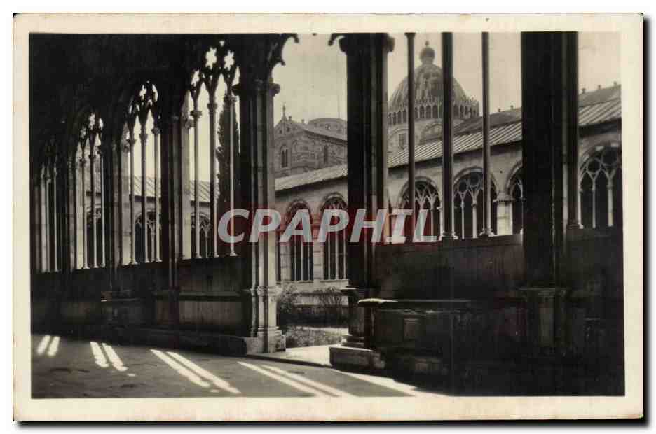 CPA Italie Italia Pisa Camposanto 