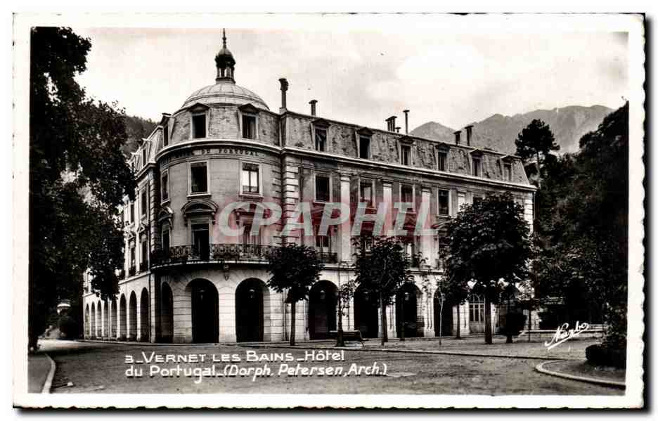CPA Vernet les Bains Hotel du Portugal Dorph Pertersen