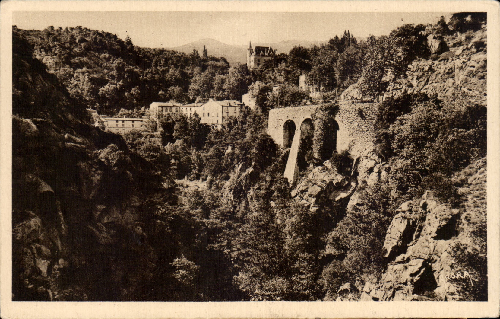 CPA Environs de Prades Molitg les Bains 