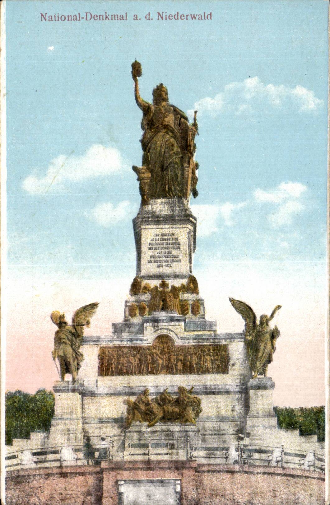 CPA Nationaldenkmal auf dem Niederwald