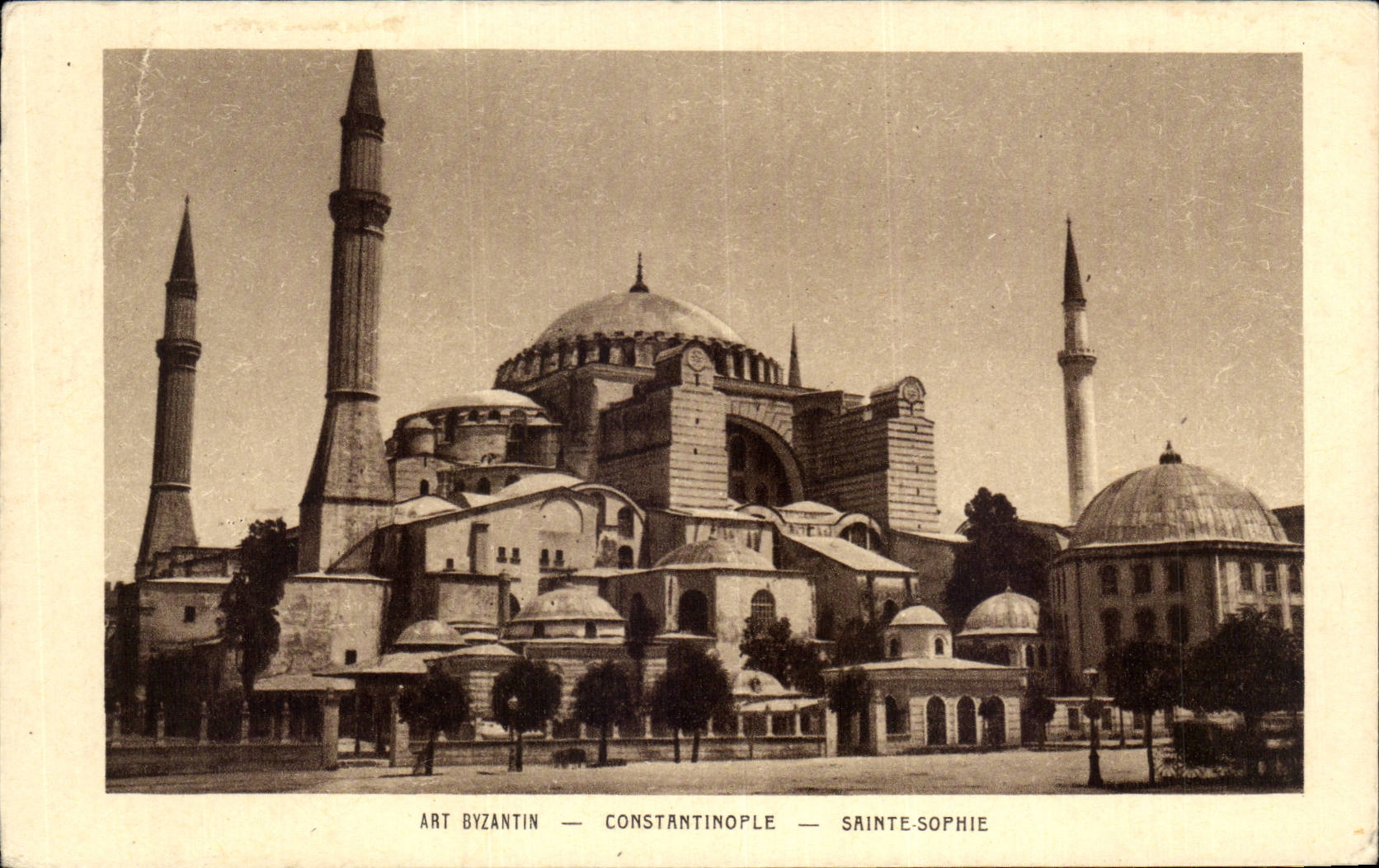 CPA Turquie Turkey Constantinople Art Byzantin Sainte Sophie