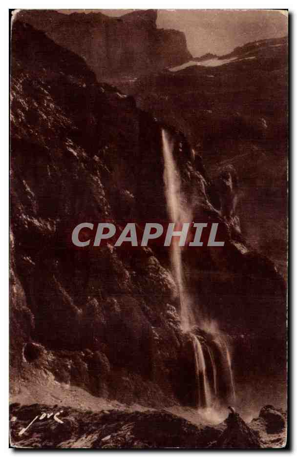 CPA Gavarnie Au cirque la grande cascade