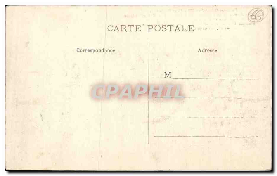 CPA Pont Gisclair Ligne du chemin de fer electrique de Villefranche a Bourg Madame — Rückseite