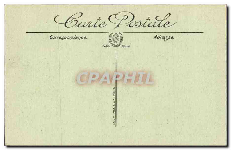 CPA Biarritz L eglise Sainte Eugenie et l hotel d Angleterre — Rückseite