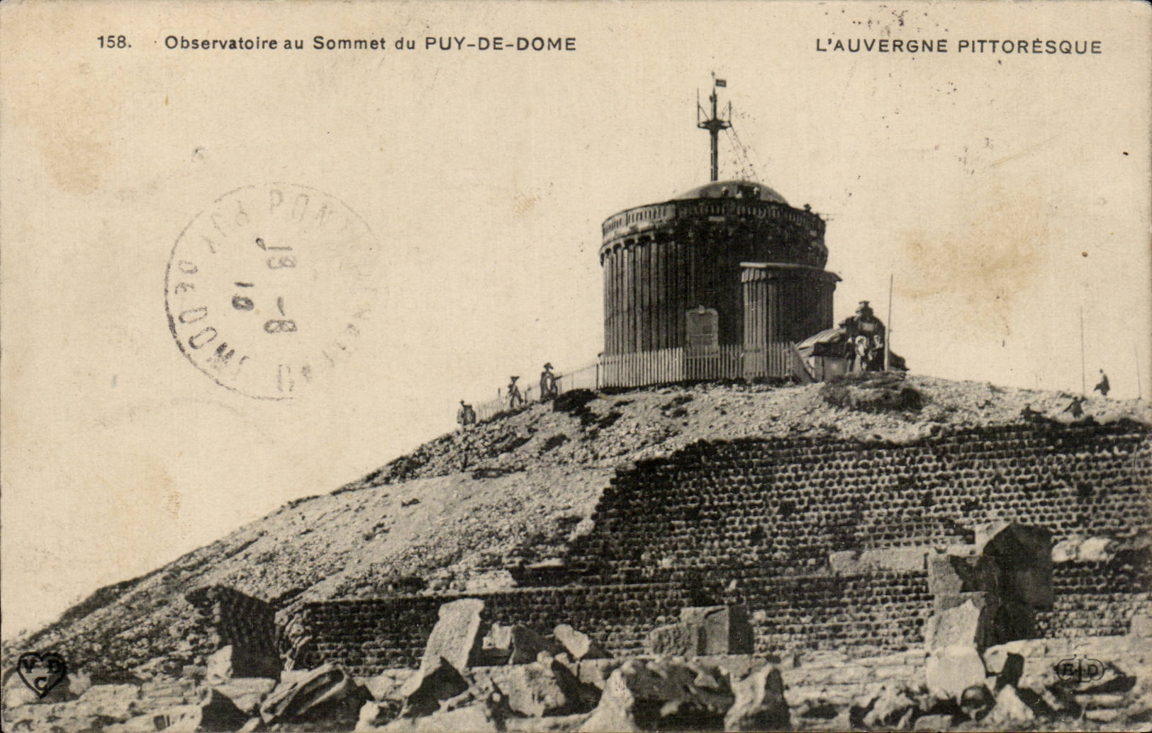 CPA Auvergne Observatoire du Puy de Dome