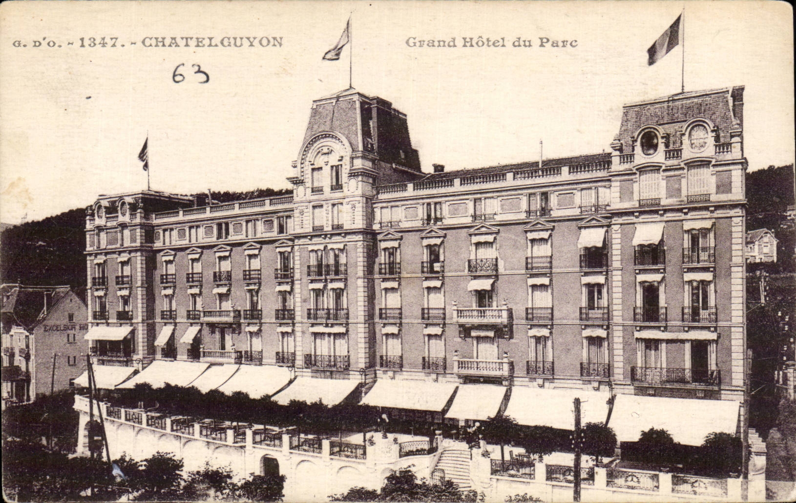 CPA Auvergne ChatelGuyon Grand hotel du parc