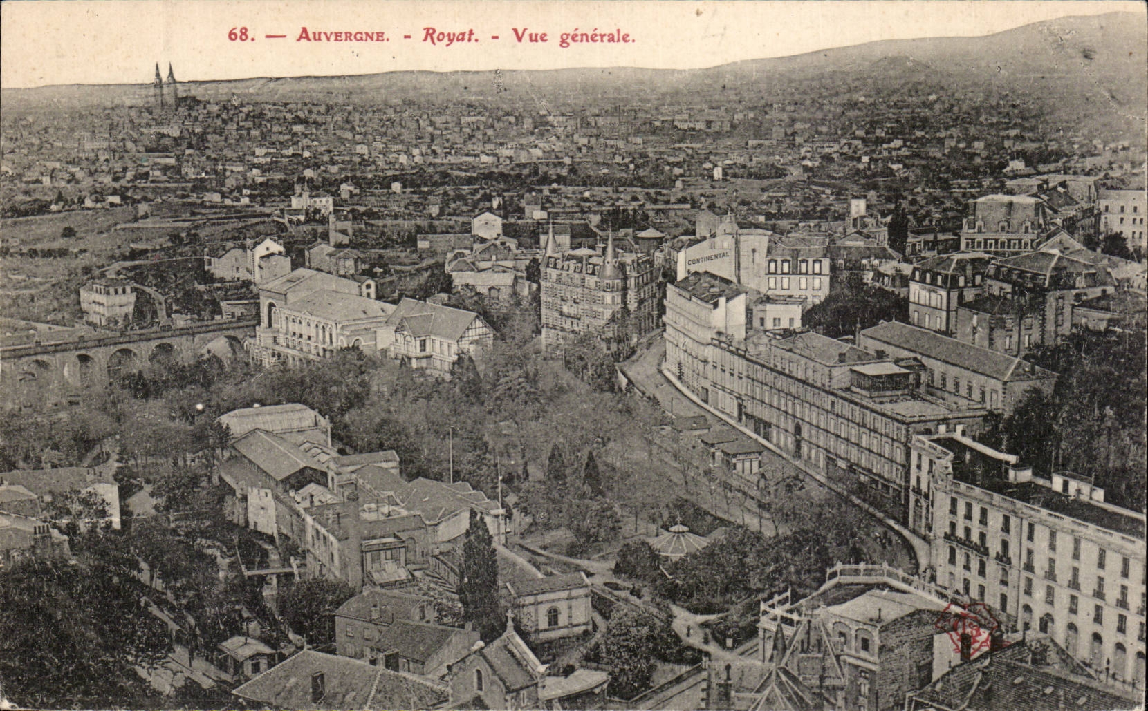 Royat — Vue générale — Continental