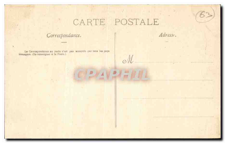 Royat — Vue générale — Continental — Achterkant