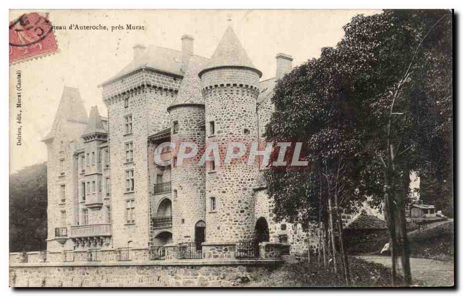 Château d'Auteroche, près Murat — éditeur Dubrieu, Murat (Gard)