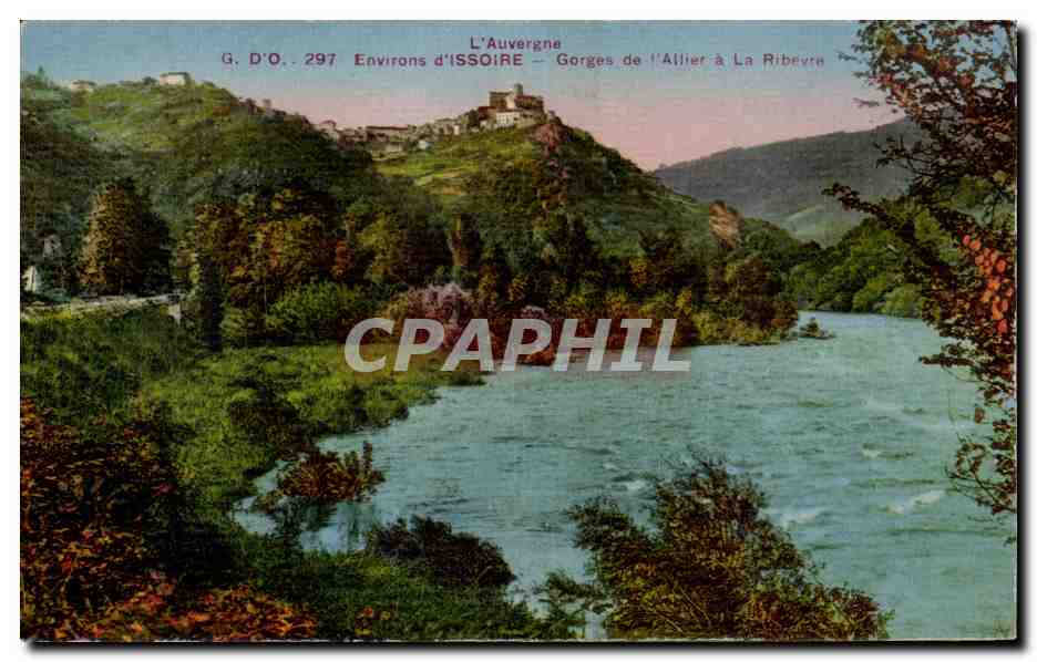 Gorges de l'Allier à La Ribeuvre — Environs d'Issoire — G. D'O. 297