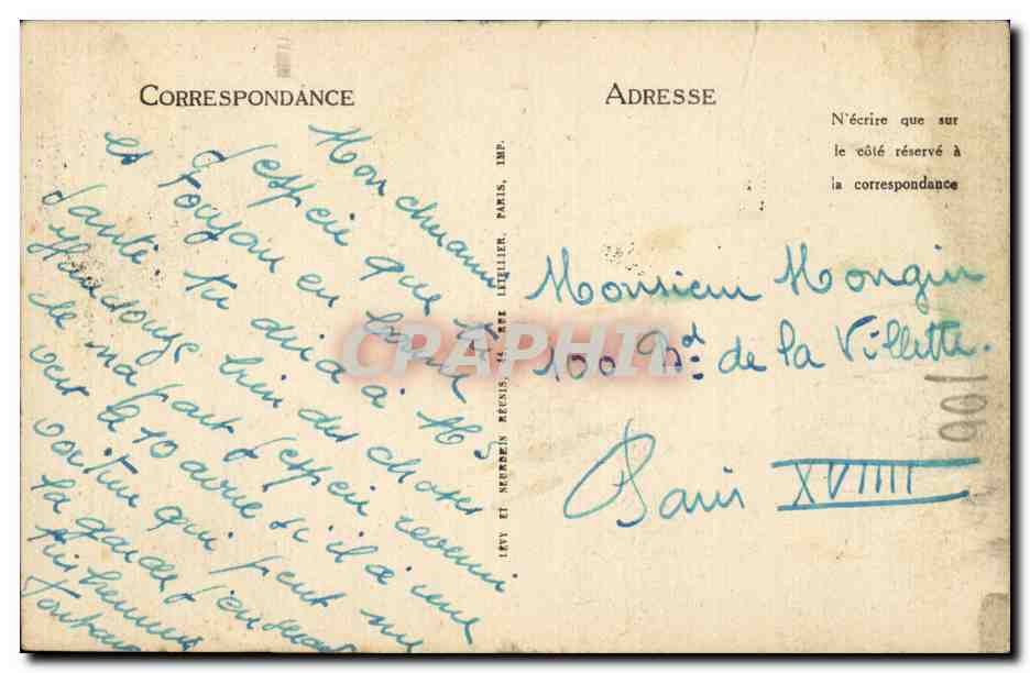 CPA Environs de Beaulieu Le cap Ferra et la pointe Sainte Hospice — Verso