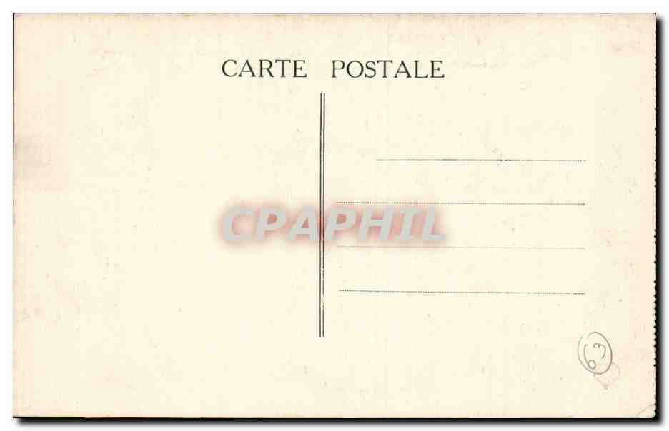 Château de Chouvigny — L'Auvergne pittoresque — éditeur V.D. n°23 — Reverso