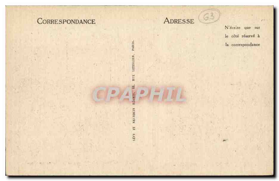 Le Puy-de-Dôme — La Chaîne des Puys et l'Auberge du Temple de Mercure — LL — Verso