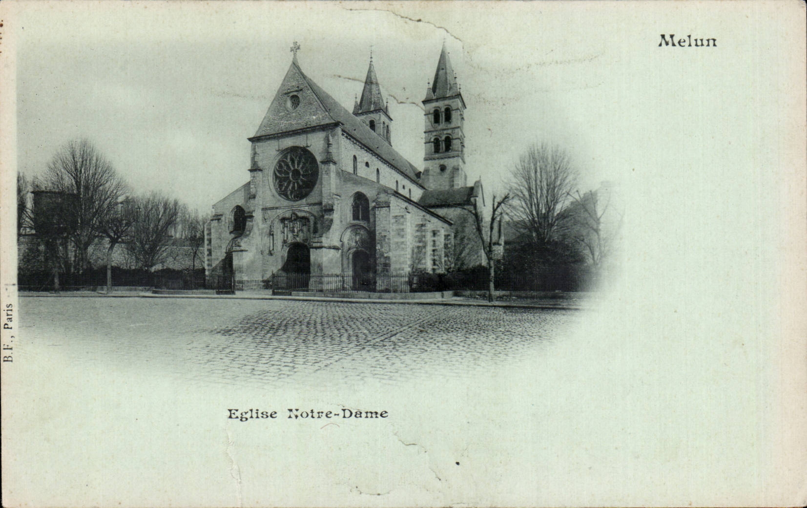 CPA Melun Eglise Notre Dame