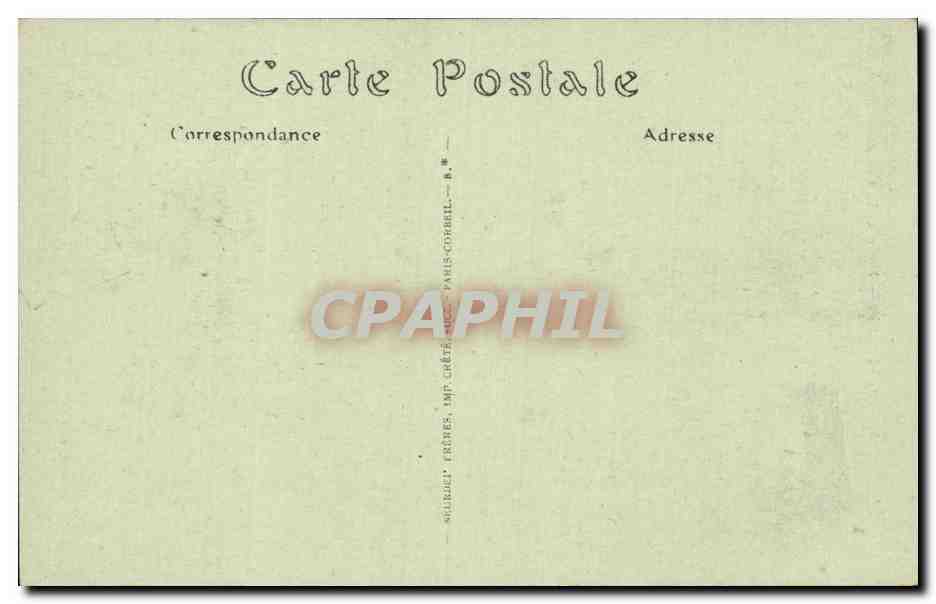 La Rochelle — Porte de la Grosse-Horloge — Imp. Frères Corderil, Paris — Verso