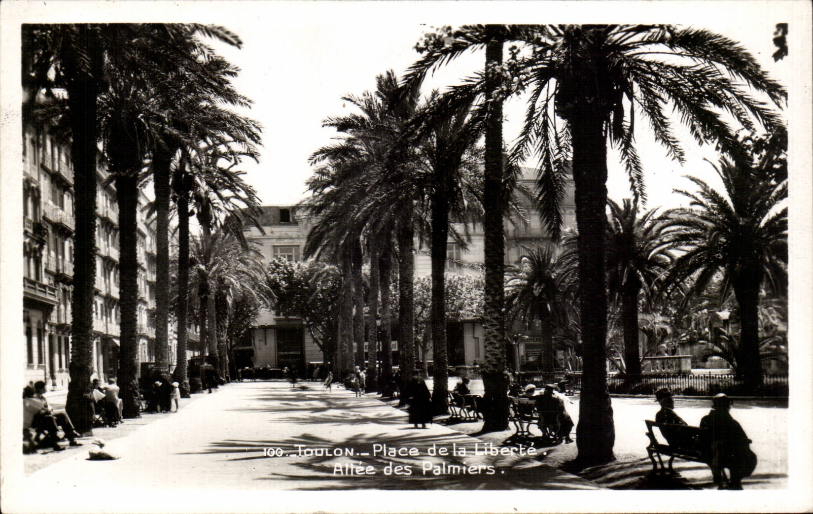 Toulon — Place de la Liberté — Allée des Palmiers