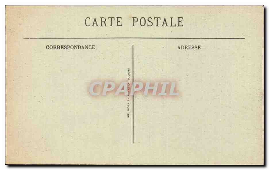 CPA Nice Avenue Massena — Rückseite