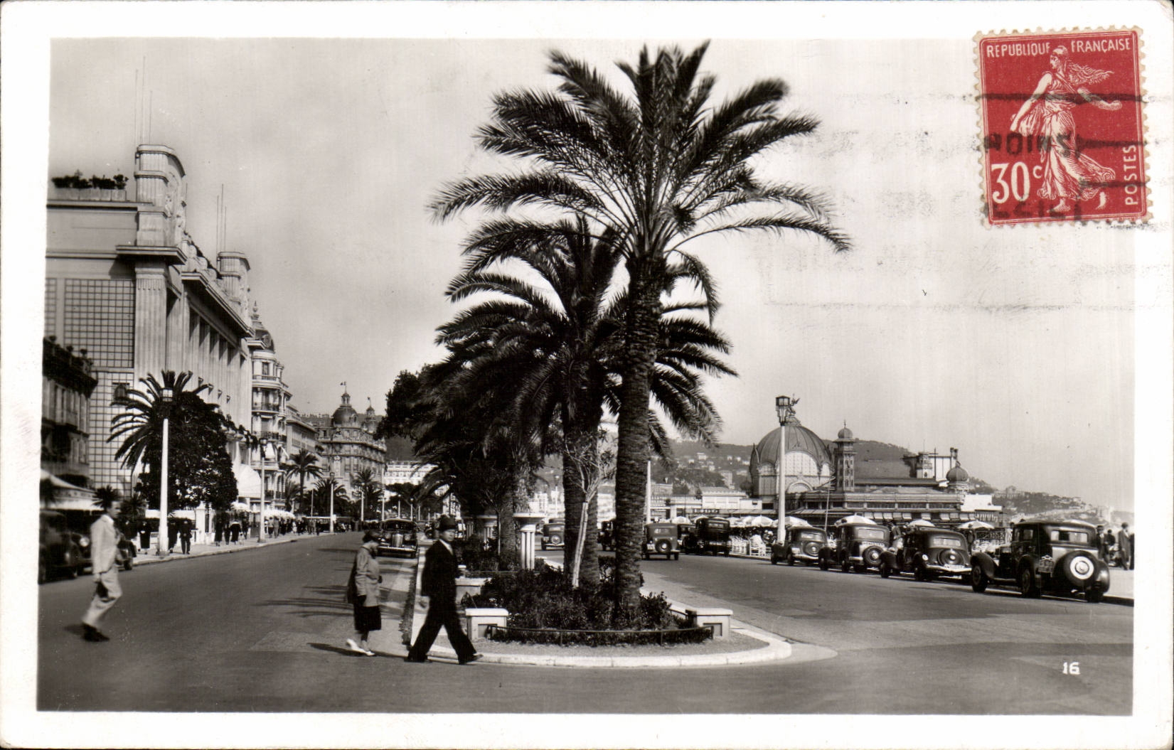 CPA Nice Palais de la Mediterranee Promenade des anglais