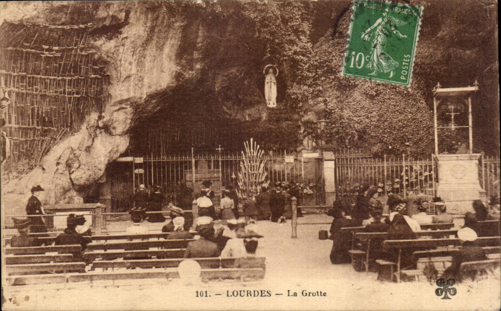 CPA Lourdes La grotte