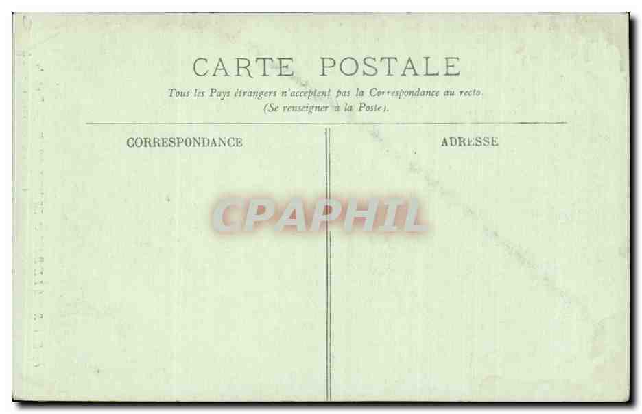 CPA Environs de Bagnoles de l Orne Porte du chateau de Carrouges — Rückseite