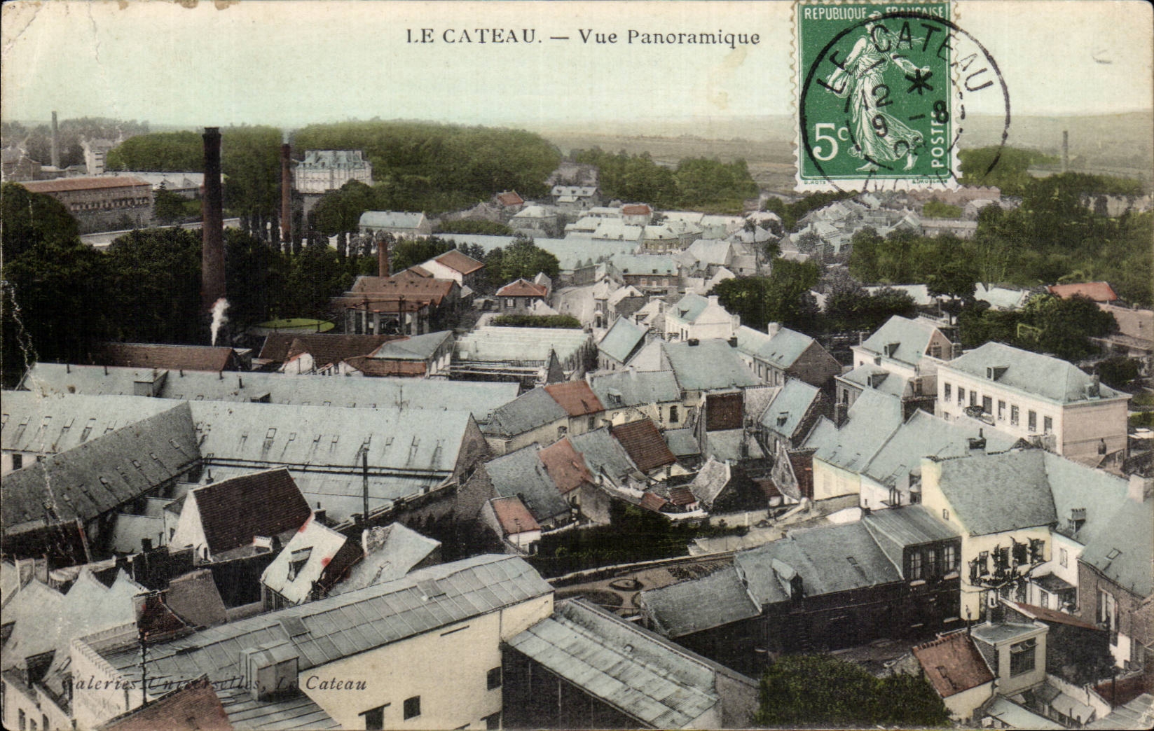 CPA Le Cateau Vue panoramique