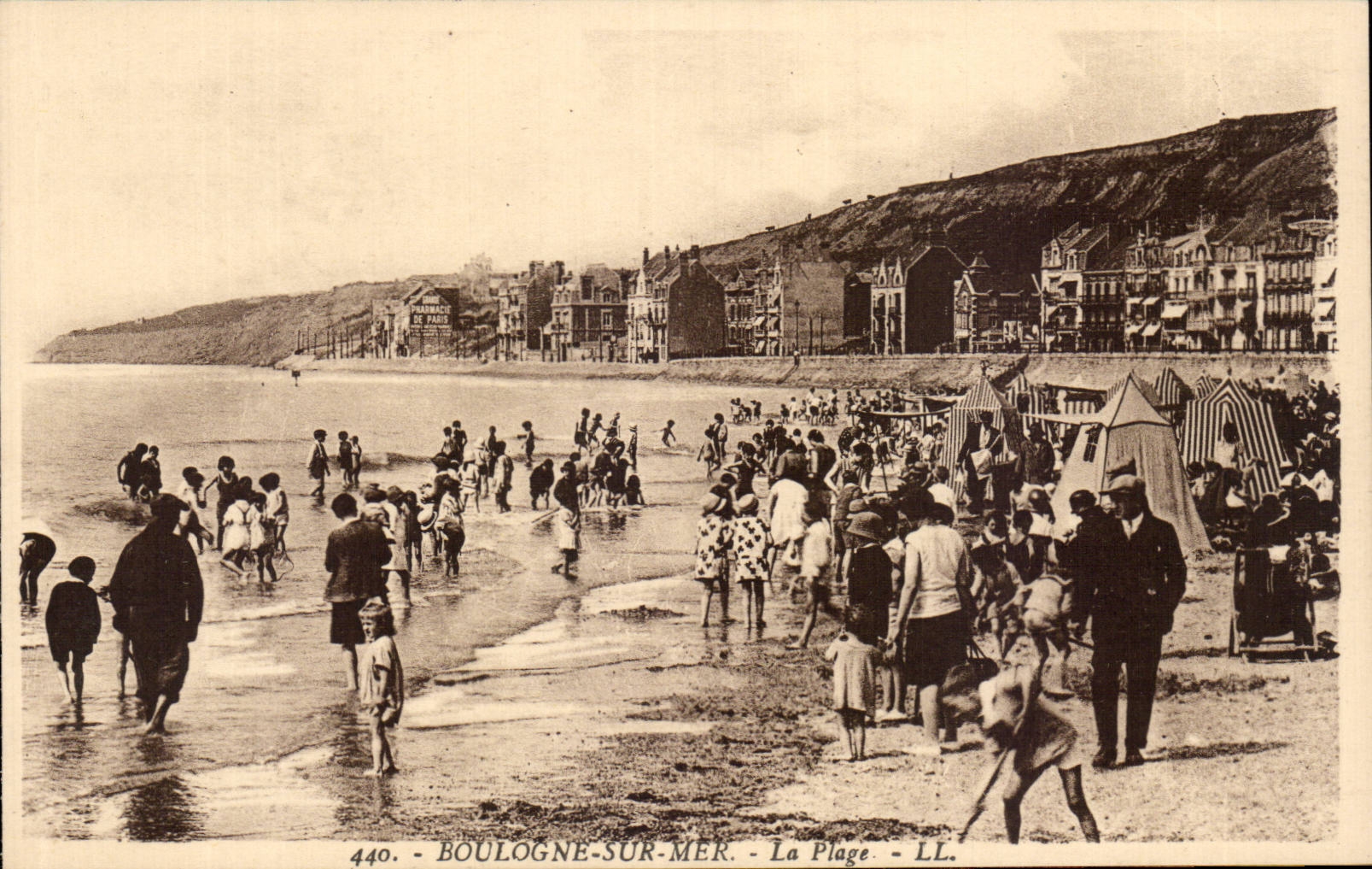 Boulogne-sur-Mer — La Plage — LL, n° 440