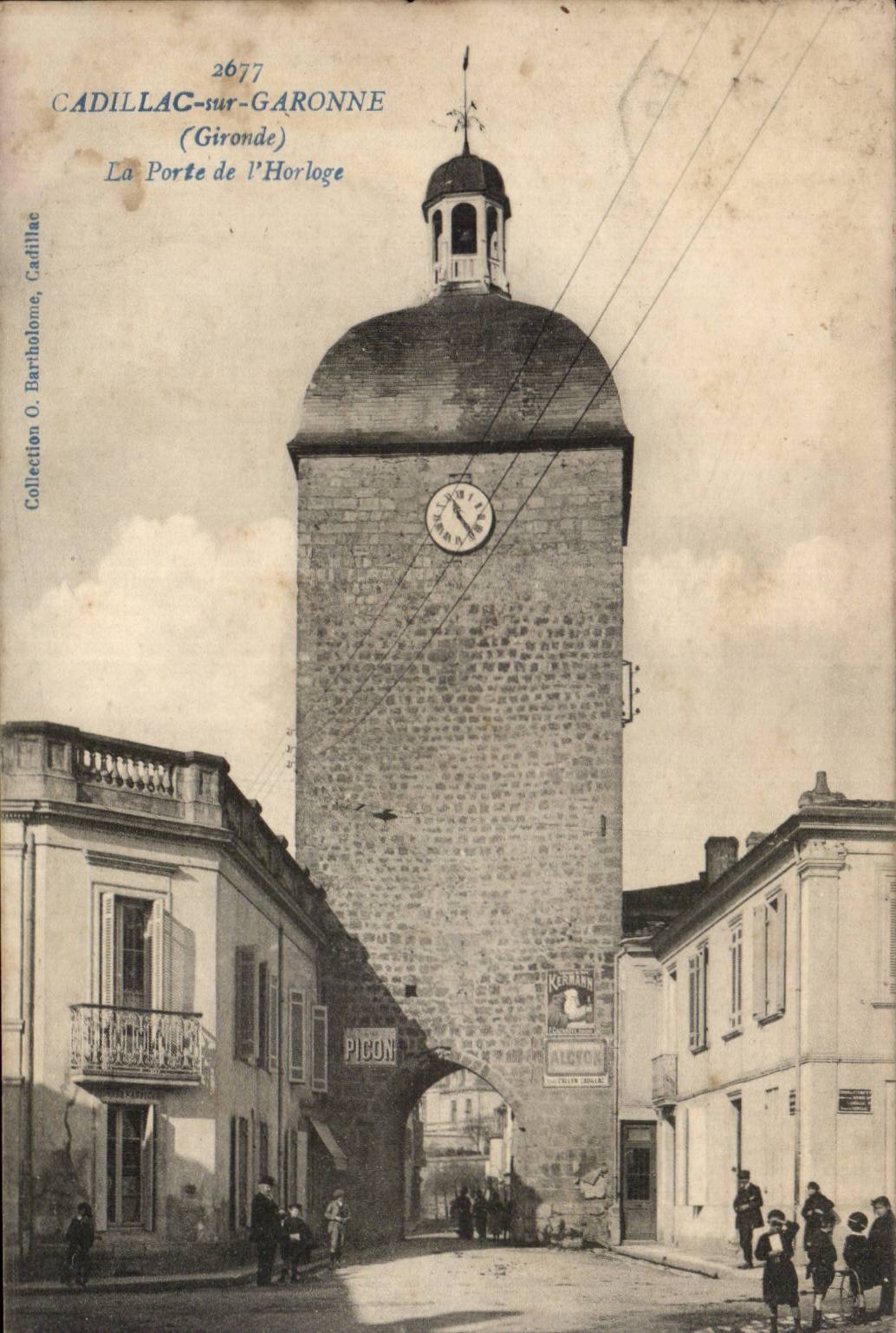 Cadillac-sur-Garonne — La Porte de l'Horloge — O. Bartholome, n°2677