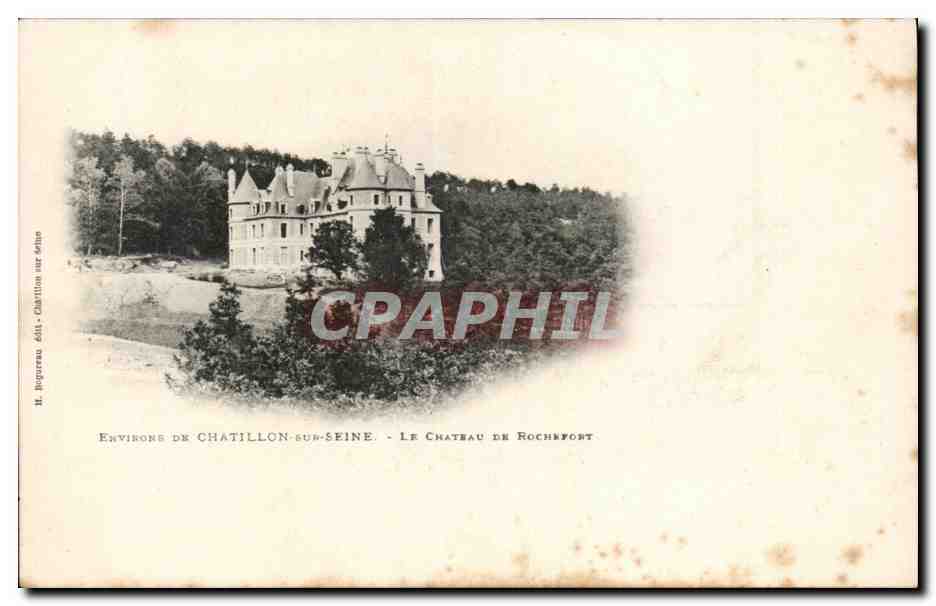 CPA Environs de Chatillon sur Seine Le chateau de Rochefort